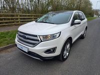 Begagnad Ford Edge Titanium 210 HK (154 kW) 2017 Vit SUV