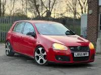 Begagnad VW Golf IV GTI 2005 Röd Halvkombi