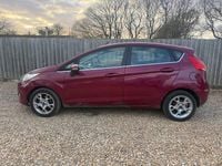 Used Ford Fiesta Zetec 2012 Red Hatchback