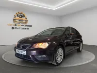 Begagnad Seat Leon ST SE Dynamic 110 HK (80 kW) 2017 Lila Kombi