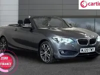 Used BMW 218 Sport Line 150 HP (110 kW) 2020 Grey Cabriolet