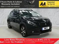 Used Peugeot 2008 GT-line 120 HP (88 kW) 2018 Black SUV
