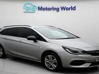 Used Vauxhall Astra Business Edition 131 HP (96 kW) 2021 Silver Estate