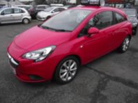 Used Vauxhall Corsa 74 HP (54 kW) 2017 Red Hatchback