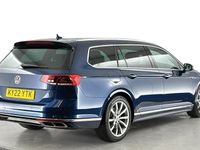 Used VW Passat R-line 150 HP (110 kW) 2022 Blue Estate