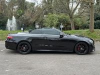 Used Mercedes E220 AMG line 2018 Black Cabriolet