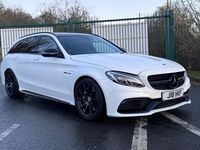 Used Mercedes C63 AMG Premium 2016 White Estate