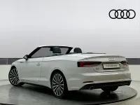 Used Audi A5 Cabriolet S-Line 190 HP (139 kW) 2019 White Cabriolet