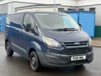 Used Ford Transit Custom 100 HP (73 kW) 2016 Blue Van