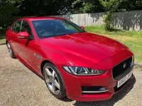 Used Jaguar XE R-Sport 2018 Red Sedan