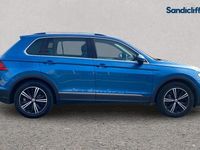 Second-hand VW Tiguan SE 150 CP (110 kW) 2018 Albastru SUV