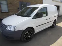 Used VW Caddy 104 HP (76 kW) 2010 White MPV