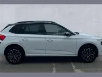 New Skoda Kamiq Design Edition 116 HP (85 kW) 2026 Moon white metallic black magic pearl effect SUV