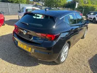 Used Vauxhall Astra SRi 110 HP (80 kW) 2020 Black Hatchback