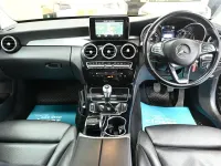 Usado Mercedes C200 136 CV (100 kW) 2016 Negro Familiar