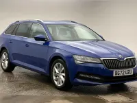 Used Skoda Superb SE Technology 2023 Blue Estate