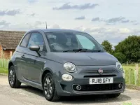 Used Fiat 500 S 69 HP (50 kW) 2018 Grey Hatchback