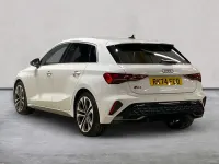Used Audi A3 Sportback S-Line 150 HP (110 kW) 2024 White Hatchback