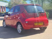 Second-hand Kia Picanto 85 CP (62 kW) 2013 Roșu Hatchback