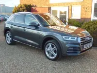 Used Audi Q5 S-Line 190 HP (139 kW) 2017 Grey SUV