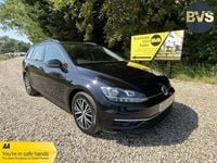 Used VW Golf VII SE 115 HP (84 kW) 2019 Black Estate