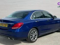 Used Mercedes C350 Premium 293 HP (215 kW) 2016 Blue Sedan