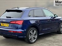 Used Audi Q5 S-Line 190 HP (139 kW) 2017 Blue SUV