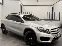 Used Mercedes GLA220 AMG line 170 HP (125 kW) 2015 Silver SUV