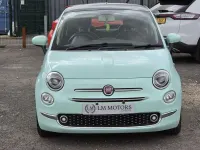 Used Fiat 500 Lounge 69 HP (50 kW) 2017 Green Hatchback