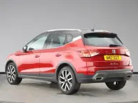 Used Seat Arona FR 110 HP (80 kW) 2023 Desire red with black roof SUV