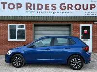 Used VW Polo Life 95 HP (69 kW) 2022 Blue Hatchback