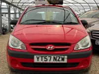 Used Hyundai Getz 62 HP (45 kW) 2007 Red Hatchback