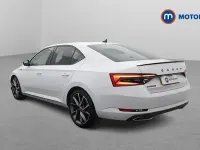 Used Skoda Superb SportlinePlus 190 HP (139 kW) 2023 White Hatchback