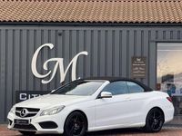 Begagnad Mercedes E220 AMG line 2016 Vit Cab