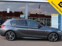 Begagnad BMW 118 Efficient Dynamics 136 HK (100 kW) 2019 Grå Halvkombi
