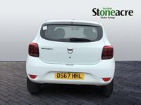 Used Dacia Sandero Ambiance 72 HP (52 kW) 2018 White Hatchback