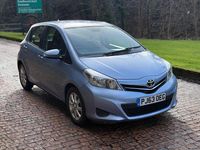 Used Toyota Yaris 2013 Blue Hatchback