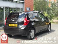 Used Nissan Note Acenta Premium 80 HP (58 kW) 2014 Black Hatchback