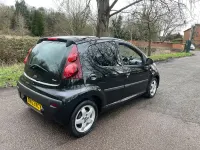 Used Peugeot 107 Allure 68 HP (50 kW) 2013 Black Hatchback