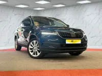 Used Skoda Karoq SE L 150 HP (110 kW) 2019 Blue SUV