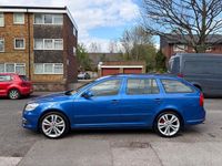 Used Skoda Octavia vRS 200 HP (147 kW) 2011 Blue Estate