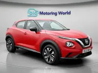 Used Nissan Juke Acenta 117 HP (86 kW) 2022 Red SUV
