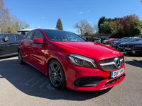 Used Mercedes A220 AMG Line Premium Plus 2017 Red Hatchback