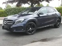 Used Mercedes GLA220 AMG line 2017 Blue SUV
