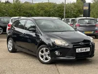 Used Ford Focus Zetec 125 HP (91 kW) 2014 Black Hatchback