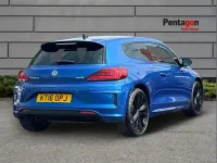 Used VW Scirocco R-line 177 HP (130 kW) 2016 Blue Coupe