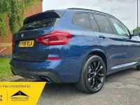 Used BMW X3 M Sport 360 HP (264 kW) 2018 Blue SUV