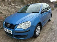 Used VW Polo 65 HP (47 kW) 2006 Blue Hatchback
