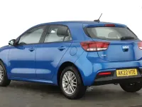 Used Kia Rio 2022 Blue Hatchback