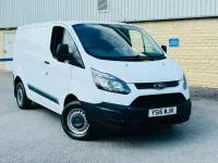 Used Ford Transit Custom 125 HP (91 kW) 2016 White Van